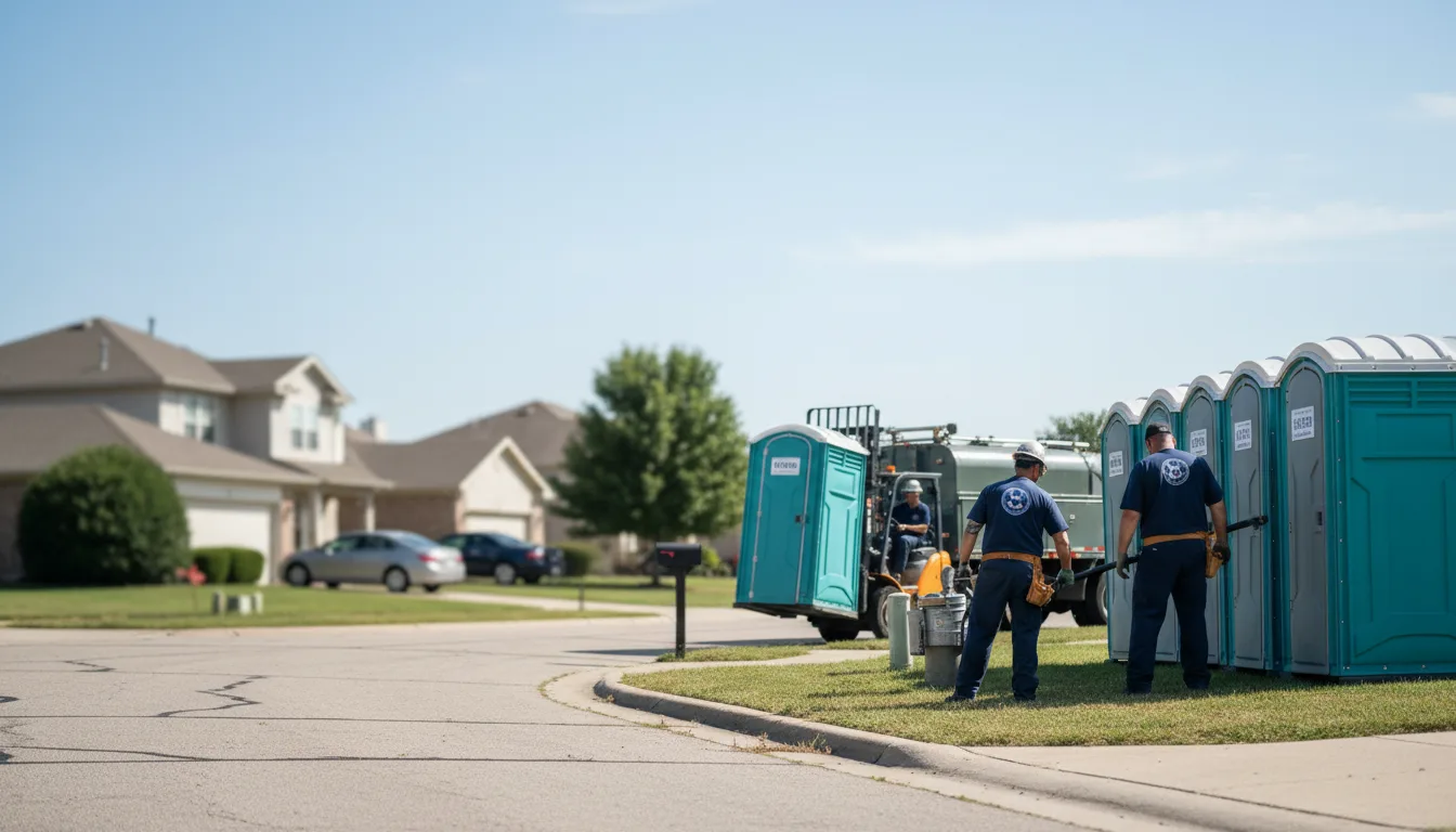 Porta Potty Rental in Harwood, MO near me